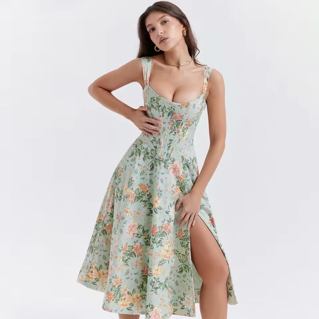 Elodie Floral Mini Dress